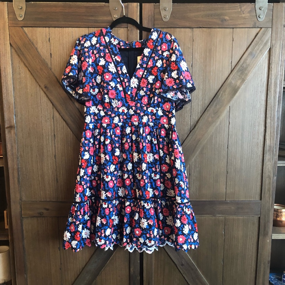 Kate Spade Floral Dress size 14